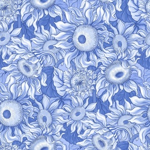 Sunflower Royal Blue