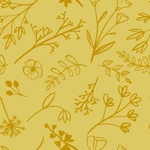 Lighter Yellow Floral Coordinate Amelia Rose