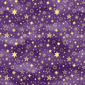 stars purple sky