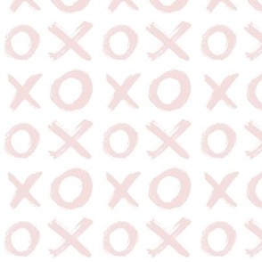 Xo's Pink on white background