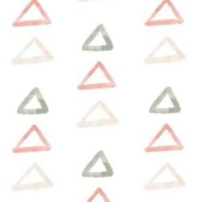 Tricolor triangle Amelia Jane (large print)