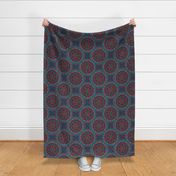 Alban Mandala Floral - Teal Small