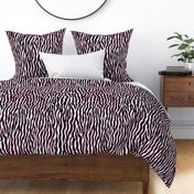 large tiger vertical in fuchsia