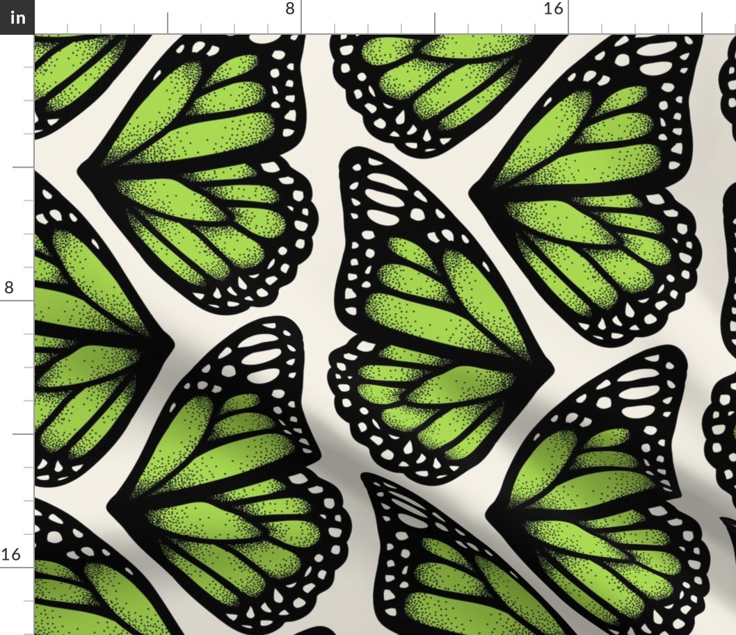 2752 D Large - butterfly wings