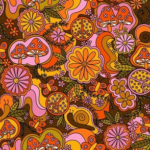 Flower Power - Retro 