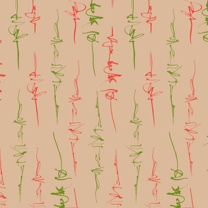 ink-ornaments_red-green-beige