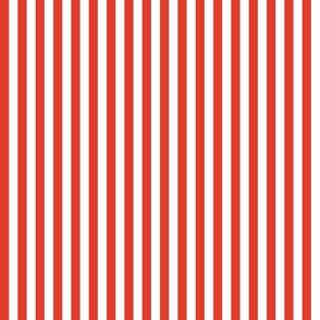 stripe-red white 1/2"