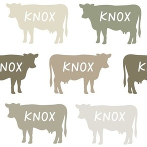 Knox: Charming Lines Font on Mossy Cows