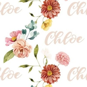 Chloe: Handmaid Font on Fairhope Flowers