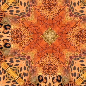 Go Wild Animal Print Kaleidoscope Style