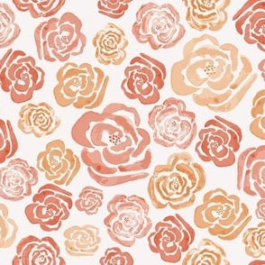 Lokelani Rose - Orange color