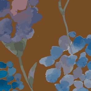 blue wildflowers bunches on brownpng-01