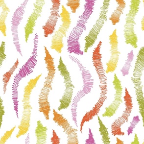 Where's My Tiger? - Wild Jungle - Animal Print - Abstract - Zebra Print - Tiger Print - Animal Skin - Minimalist 