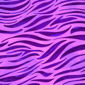 bright fuchsia and purple zebra stripe