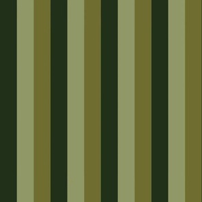 Pheasant Green Stripes (22mm stripe)