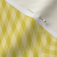 Yellow Electric Spotted Zebra Gingham 