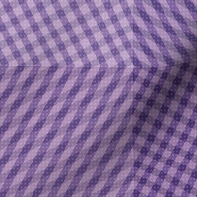 Purple Electric Spotted Zebra Gingham