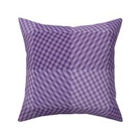 Purple Electric Spotted Zebra Gingham