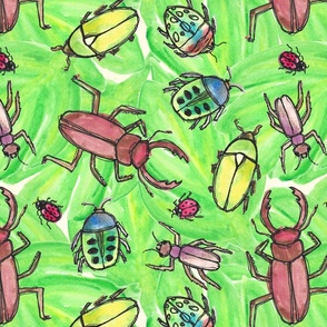 bugs on the move oversize scale  16" square