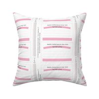 Quilt Label: Made Especially For You, Pink Gingham