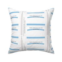 Quilt Label: Made Especially For You, Blue Gingham