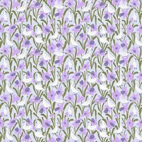 Ducks and Dandelions lavender