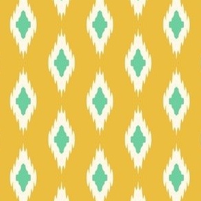 Ikat - Yellow/ green