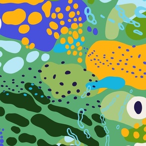 Abstract Amphibians - Large