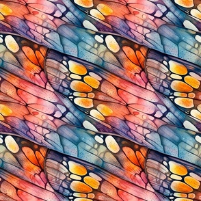 butterfly wings stacked