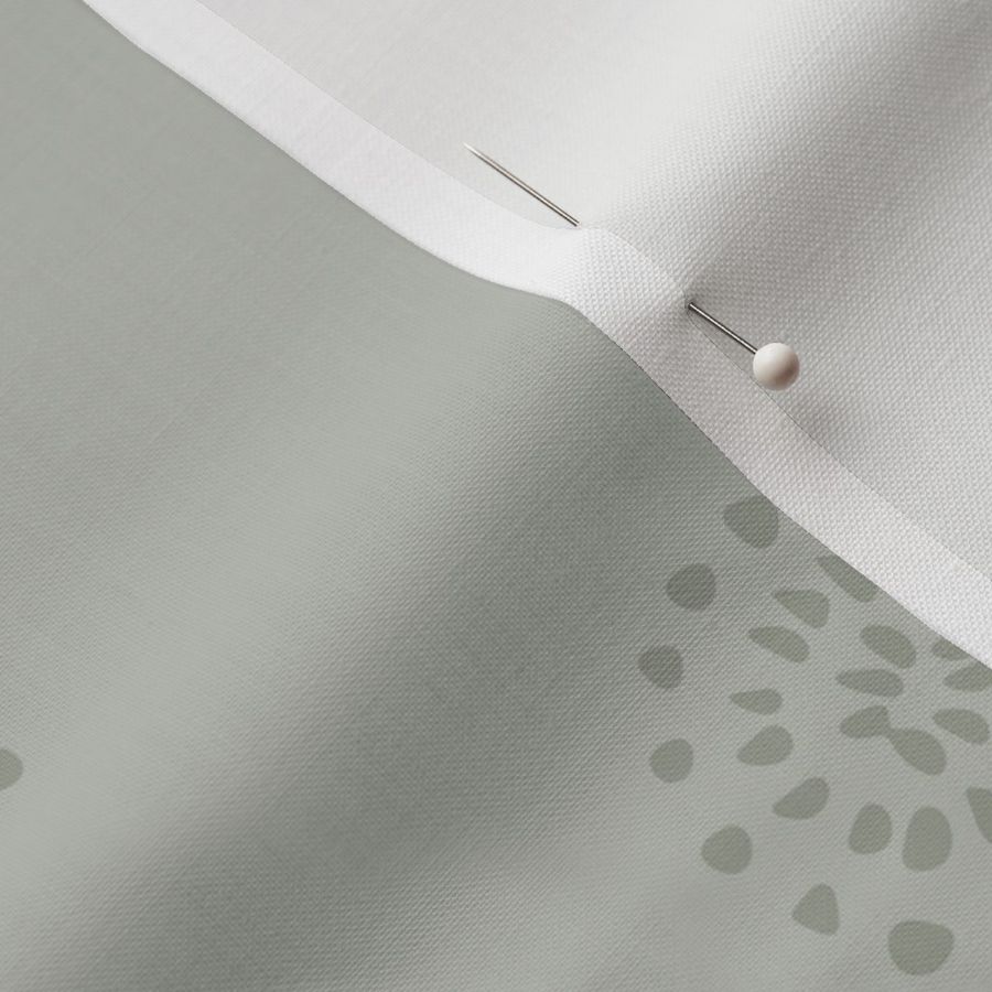 Painted decorative polka dots - dark grey and light grey // big scale