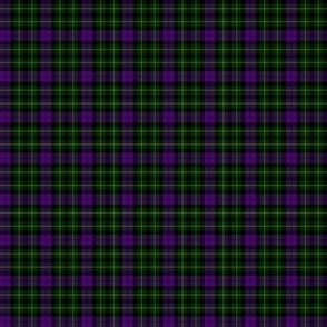 Abercromby / Abercrombie 1876 tartan or Wilsons #64, 1" purple and green muted