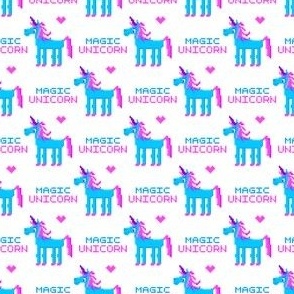 magic pixel unicorn