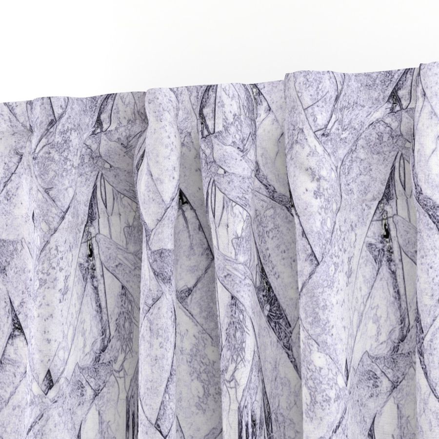 Palm Tree Bark Woven Texture Tropical Beach Natural Fun Rustic Rugged Nautical Real Nature Neutral Interior Earth Tones Amethyst Smoke Light Purple Lavender Gray A7A3BF 12 in x 26 in Repeat Artistic Sketch Subtle Modern Abstract Photograph