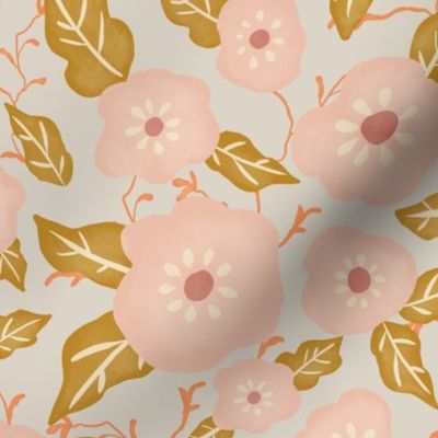 tossed floral pink and gold_MEDIUM