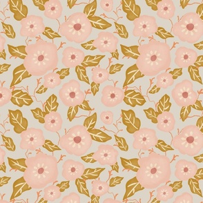 tossed floral pink and gold_MEDIUM
