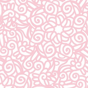 spirally abstract light pink wallpaper scale