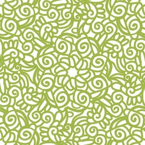 spirally abstract spring green normal scale