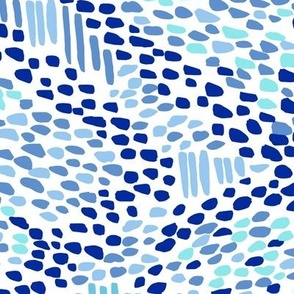 Abstract Snake azure large
