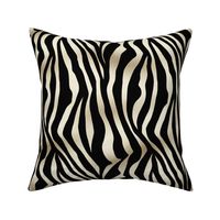  Elegant Black And White Fashionable Zebra Fur Pattern Smaller Sacle