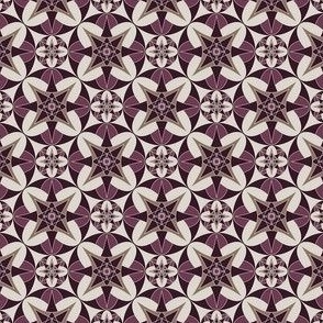 GEOMETRIC in PLUM No 02