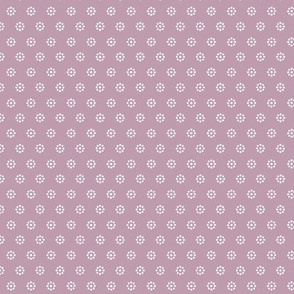Cora Dot: Plum Purple Dotted, Dot Mosaic Dots