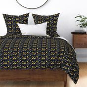 Starry Night Inspired Vincent Van Gogh Masterpiece Repeat Pattern