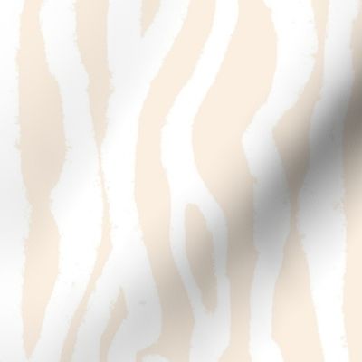 Zebra lines beige and white 
