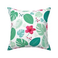 Exotic hibiscus - FABRIC