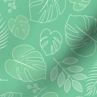 Exotic green color - FABRIC