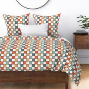 Boho - Colorful Checkerboard Pattern