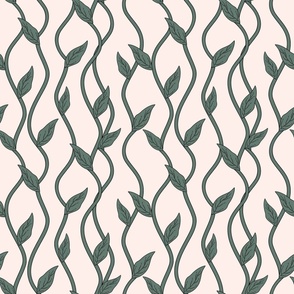 Boho garden - Leaves and Vines pattern