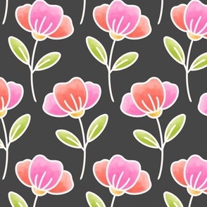 26+] Pink Flower Pattern Wallpapers - WallpaperSafari