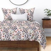 Pastel Animalier with Flowers