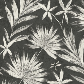 ink palms_black and linen_